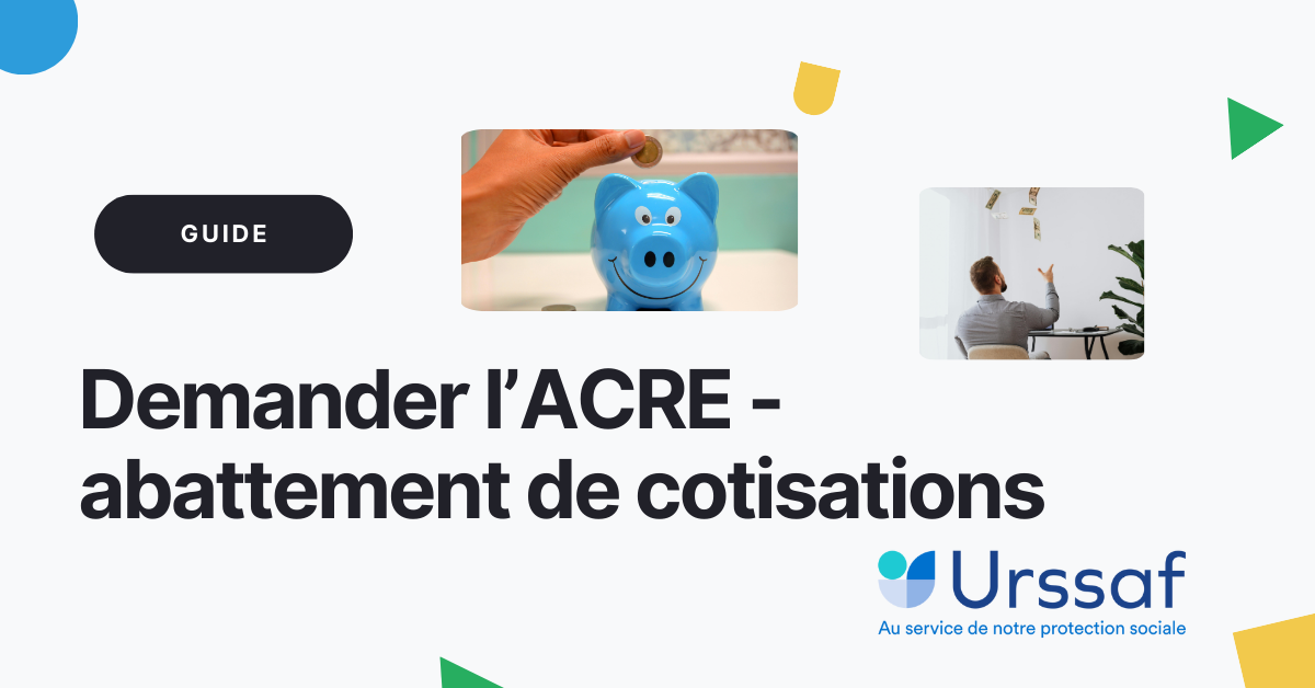 Illustration ACRE pour micro-entrepreneur